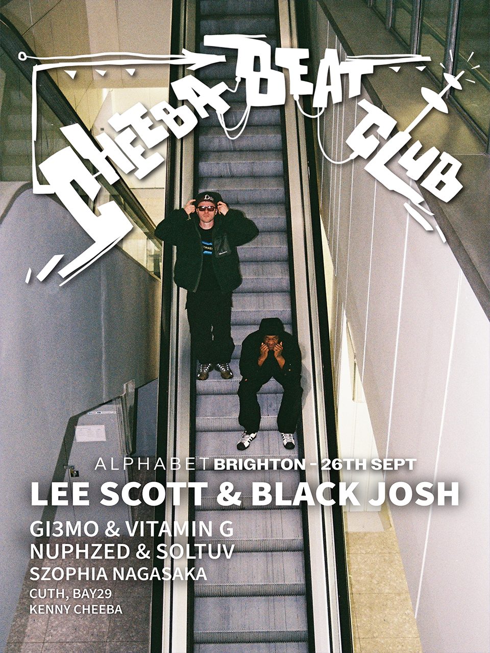 Lee Scott & Black Josh — Cheeba Beat Club, Brighton 26th Sept